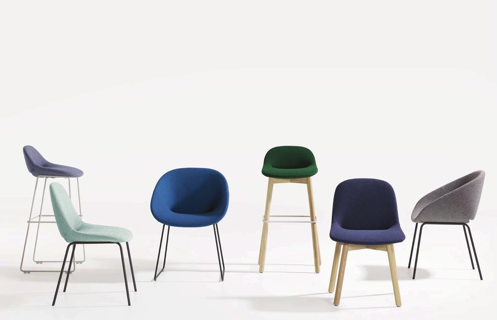 New Beso Khodi Feiz Design 2015 Beso, Spanish for kiss, is an affordable and highly versatile chair programme created by our Dutch designer Khodi Feiz.