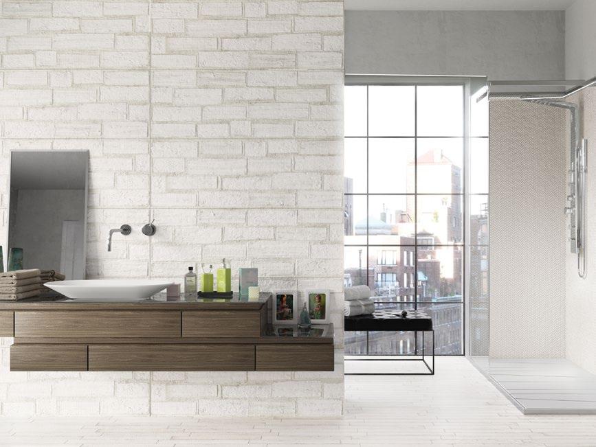 AGENDA Glazed Ceramic Agenda is a stone-inspired subway tile look capturing the beauty of simplicity and spontaneity.