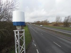 Highway surveillance Pedestrians Standing vehicles Lost cargo Radar tower Detects movement 360 within a radius of ~ 800 m Possible to use as