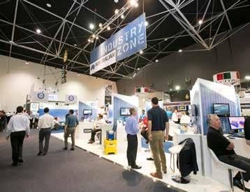 THE SHOW FLOOR The AOG 2014 show floor featured 605 exhibitors covering the full spectrum of the oil & gas industry.