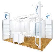 Stand space only you design your own presentation If you decide to supply your own stand, just book your stand space in the normal way. Additional services can be booked as required.