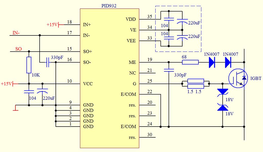 PID932 Application Circuit 2 4.