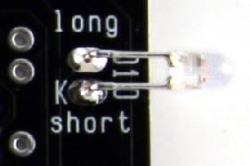 Warning : Make sure to respect the direction of the diodes which is marked by a ring on the component and a double line on the PCB marking. 4. Resistors Add R4, R5, R6, R28.