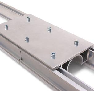 The unique hold-down system also permits slab cuts both vertically and horizontally, and maintenance-free steel