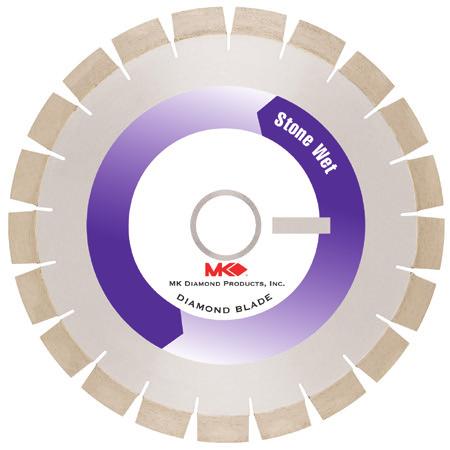 PROFESSIONAL (WET) MK-62GSL-P Professional Silent Core Blades for Granite 14" (356 mm).125 60-50 mm 157919 GRANITE & MARBLE (DRY) 16" (406 mm).125 60-50 mm 157921 18" (457 mm).