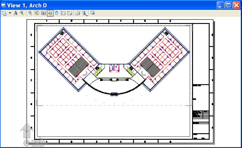 Drag the newly created 01 Floor Plan drawing from Project Explorer into the A 101 sheet The Attach Source File