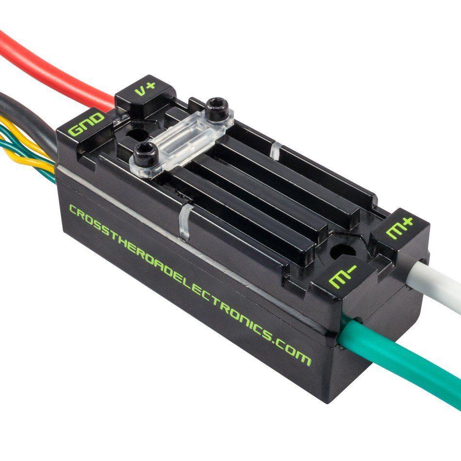 Talon SRX (newer Motor Controller with onboard computing and CAN bus) Power (from PDP) used for direct connection to encoder used to control motors uses a CAN bus to connect to each other and the