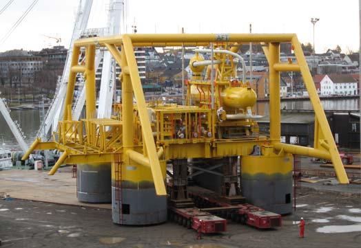 Tordis Three phase seperation and boosting in 220m water depth, 12 km step-out» Client: StatoilHydro» Location: North Sea» Delivery: 3Q 2007 Highlights» 35 Million extra barrels of oil increasing the