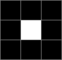 Therefore we will keep the gray pixel if it is at the intersection of white and black edges. Fig. 1: Illustration of an ambiguous pixel. Fig. 1: Different masks for judging edge pixel [11].