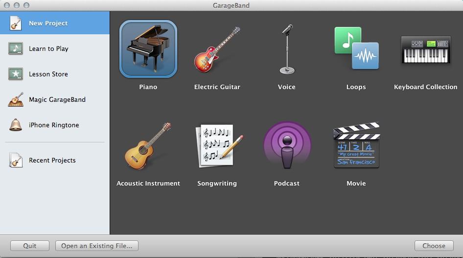 itongue: Our Multilingual Future -Grundtvig Partnership Project Instructions for use of Garageband software in preparing audio clips for decoded products.