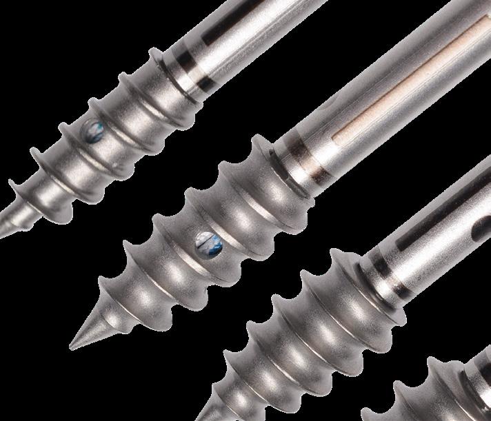 V-LoX & V-LoX³ Titanium Screw-In Suture Anchors V-LoX & V-LoX ³ Titanium Screw-In Suture Anchors are recommended for use in both large and small-joint repairs.