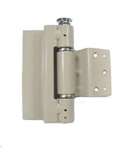 HARDWARE BISAGRAS B01, DIN HINGE WITH BEARING -This hinge is assembled with a hinge screw, a gasket and a bearing that make possible the movement of the leaf.