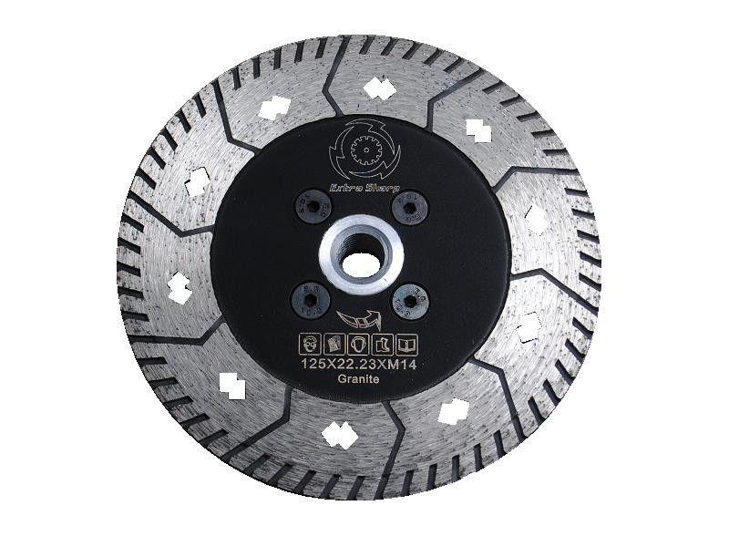 5 ARE Red turbo blade Segmented turbo for granite and