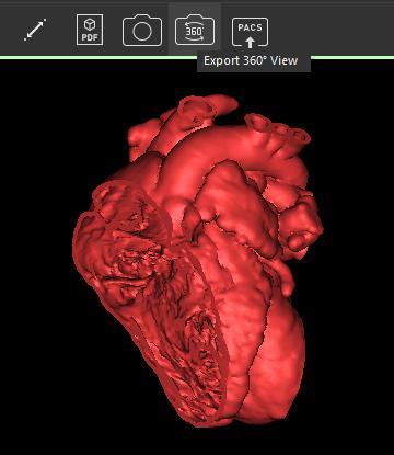 The file will contain the DICOM tags of the input images and can be read by any standard DICOM viewer.