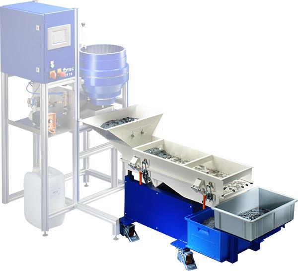 SEPARATION UNITS Series UNISEPA moveable sieve separation Moveable sieve - separation Compact Moveable Flexible Perfect for universal needs