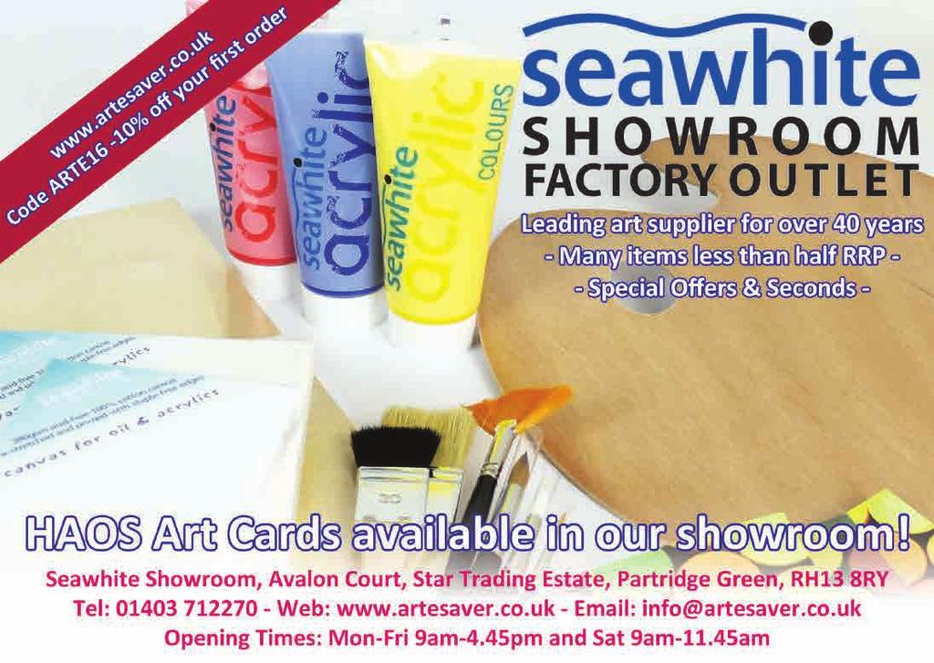 ART CARDS These high quality art cards feature work produced by artists, creators and makers in the HAOS group.