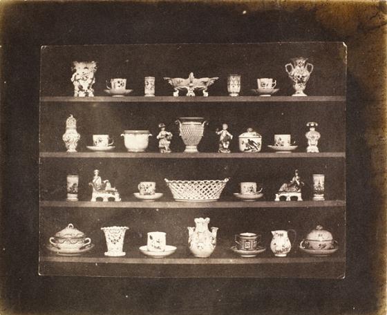 Articles of Porcelain William Henry Fox Talbot (England, 1800 1877) England, circa 1844 Photograph, Calotype, Image: 5 3 /8 x 7 1 /8 in.