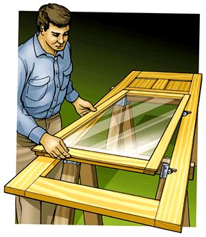 BUILDING A STORM DOOR BY NEAL BARRETT Illustrations by George Retseck If you're in the market for a storm door, you probably know that there are many styles and models available.
