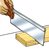 Use a board clamped across the stock to guide a circular saw. Clamp a rail upright in a vise and use a backsaw to make the tenon cheek cuts.