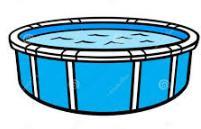 K A family must buy water to fill their swimming pool. The pool is shaped like a cylinder with a diameter of 7 meters and a height of 1.
