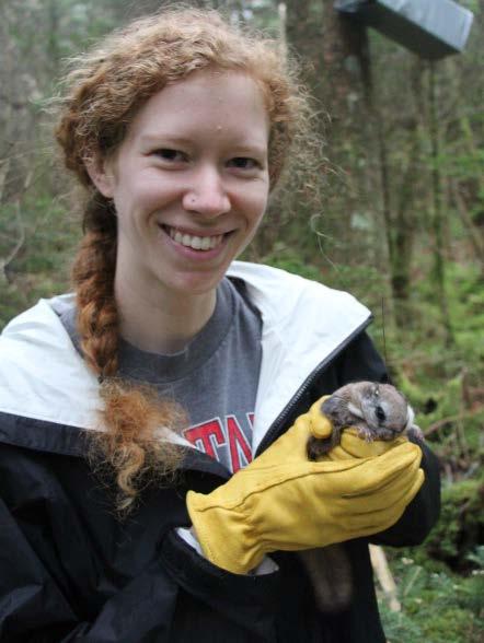 3. Summer Higdon Biography: I am running for the position of Secretary of the Student Development Working Group. I am an M.S. student at the University of Missouri Columbia studying the ecology of eastern spotted skunks in the Arkansas Ozarks.