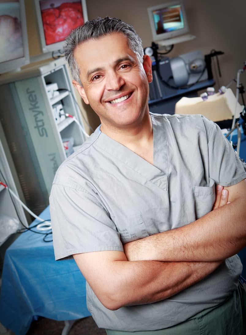 Director of McMaster s Centre for Minimal Access Surgery since 1999, Dr.