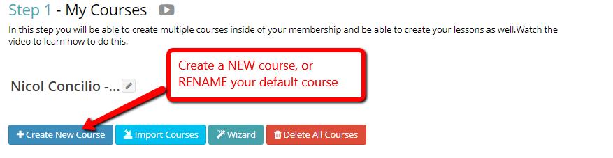 10 course inside of your membership