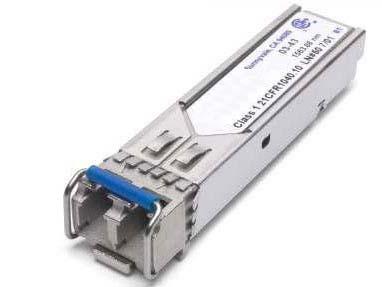 SNS SFP-GDCWXD-XX* 1.25 Gbps 80 km CWDM SFP Transceiver Highlights SFP MSA transceiver Data-rate of 1.