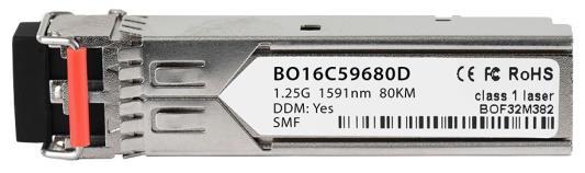 SFP CWDM 1.25G 1270-1610nm Single mode Description The BlueOptics SFP transceiver is a high performance, cost effective module supporting a data rate up to 1.