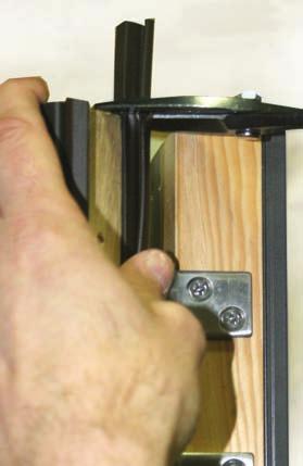 cut to fit around hinges in order for the panels