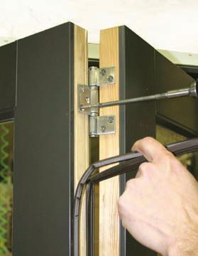 With the panels connected you can reapply the