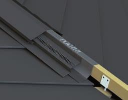 This solution will ensure both tightness and a high level of aesthetics by covering the screws under the eaves. 26 26.