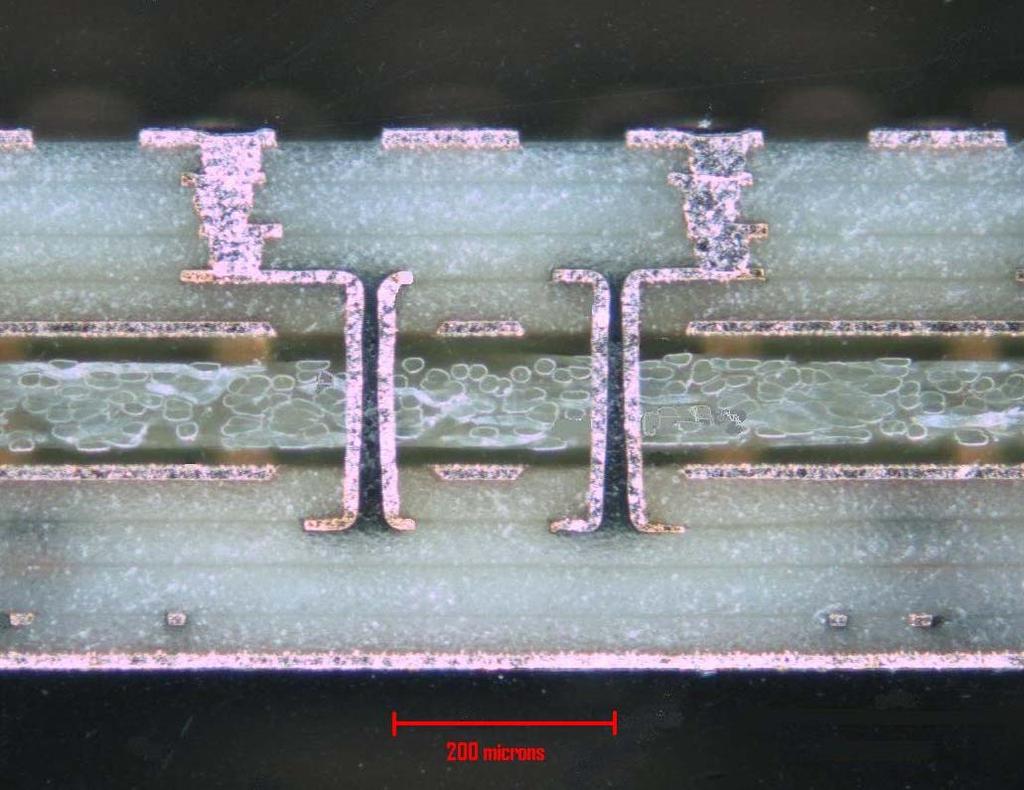 Typical 3-4-3 Thin Core 10 layer Cross Section - CoreEZ Gnd / Top S1 Pwr / Gnd S2 Pwr / Gnd Pwr / Gnd S3 Pwr / Gnd S4 Gnd / Bot Solder mask PSR4000 15 µ thick Copper-filled stacked micro-via
