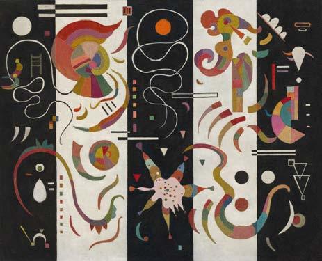 1934-1944 The Great Synthesis After the closing of the Bauhaus, Kandinsky left Germany to Paris.