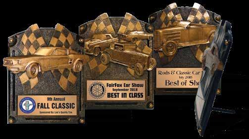 bottom Bronze Awards These cast resin awards are 6x8 in overall