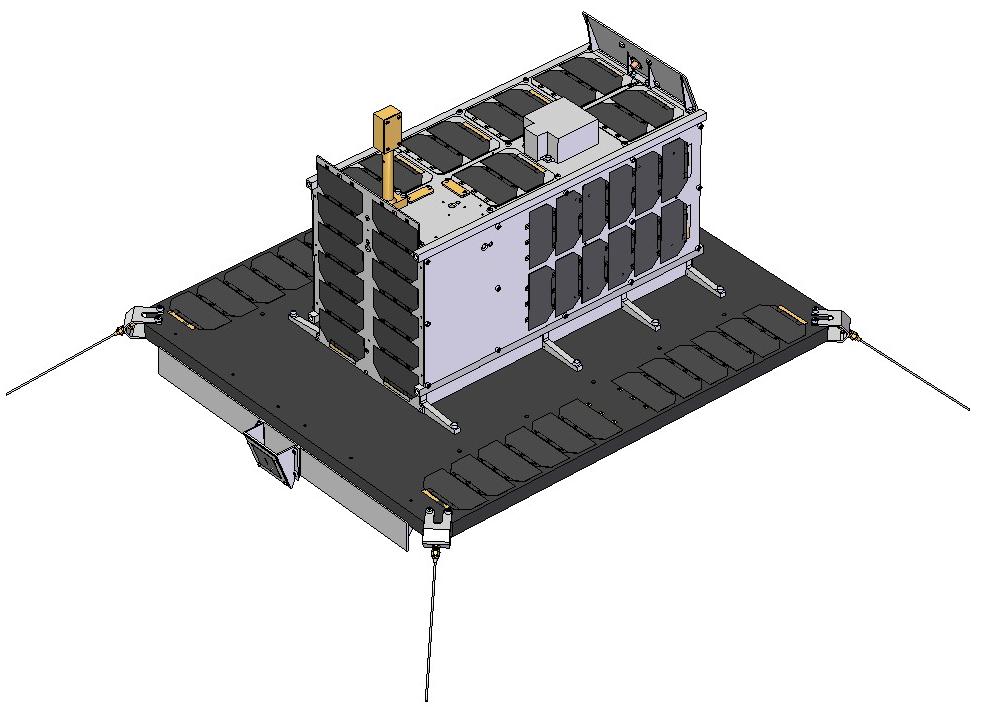 Spacecraft Design Main Solar Array UHF Monopole Fine Sun Sensors S-Band Patch UHF Monopole