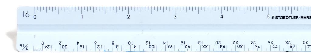 Use scale rulers to determine actual dimensions from drawings Scale drawings are accurate and convenient visual representations made and used by engineers, architects, and people in the construction