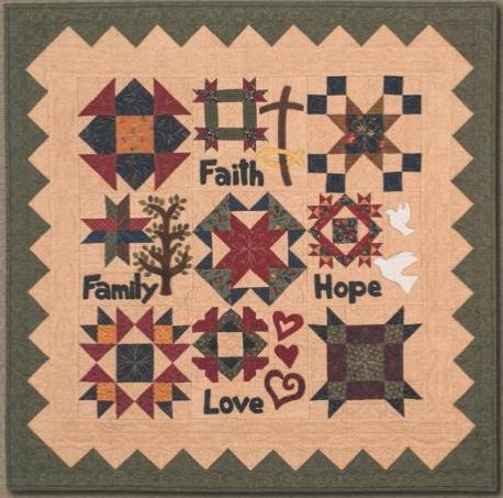 Thursday 2/2/17 In January this club began working on a small quilt called Simple Blessings. The cost to join is $25.