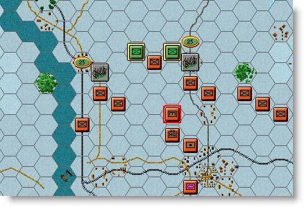 As you can see, there are 4 objectives worth a total of 200 points to side one, all currently controlled by the Axis