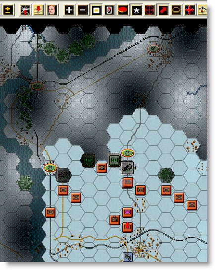 control, as with fog of war (FOW) selected, movement cannot be undone.clicking the Reachable Hexes Button on the Toolbar will highlight where a unit may still potentially move in a turn.