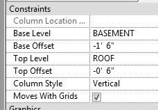 Revit Structure Basics: Framing and Documentation 26. Select Finish from the ribbon. Columns are placed at each intersection. 27. Select Modify or ESC to exit the column command. 28.