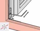 External Window Hinge Adjustment Options Stay bearing