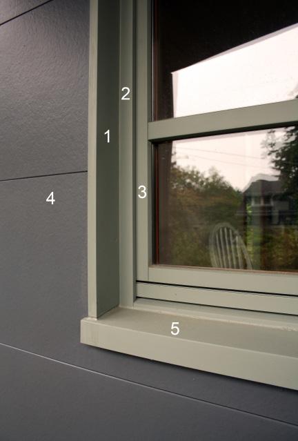 Exterior trim options 1. Exterior jamb extensions: Jamb extensions project outward from the edges of the window frame, creating a transition between the window and the casing.