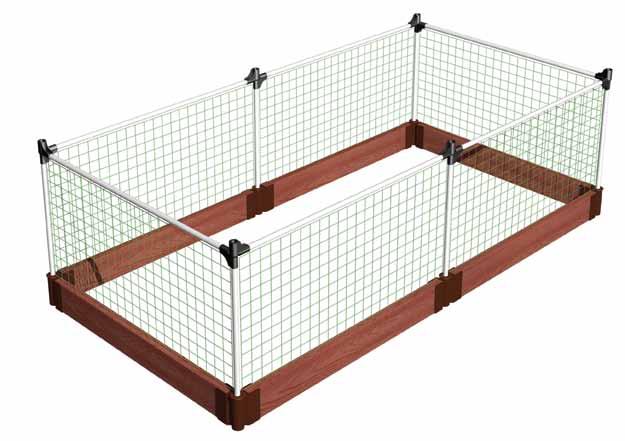 Expandable Veggie Walls and Animal Barriers