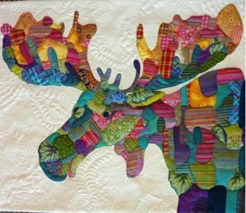 She hopes to inspire you to look at ordinary items as new quilting tools and maybe break a few rules yourself, next time you start a creating a quilt.