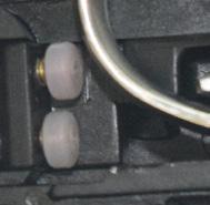 23 To adjust the L-lock, turn the screw located in the lower part of side A