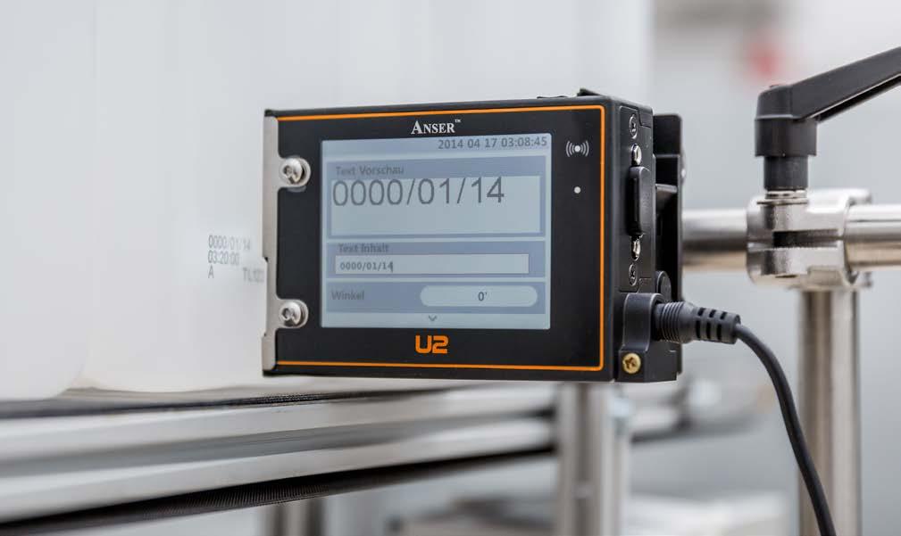 U2 Smart 2-D Codes and database integration in the smallest of spaces The U2 Smart is a leading product in the product coding industry: Like the U2, it offers the highest printing quality (300dpi)