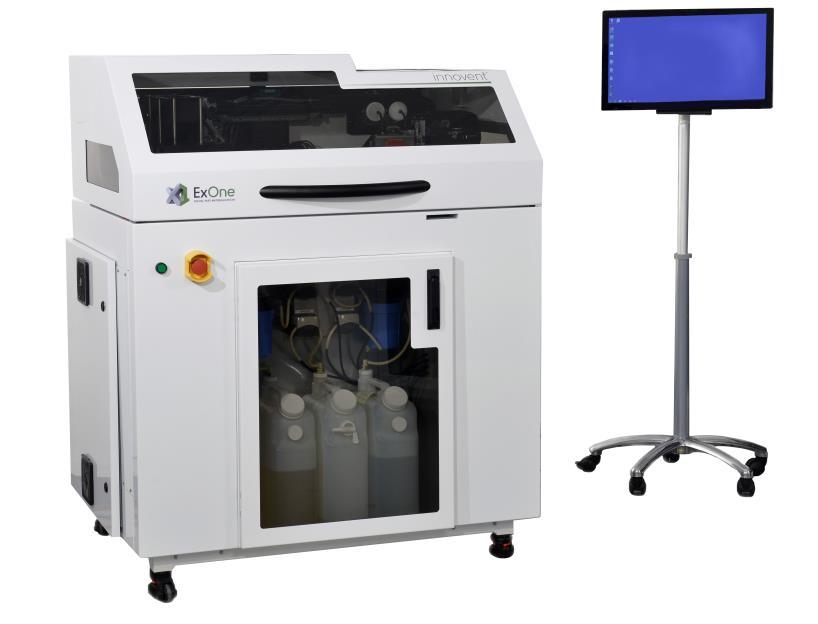 Machine Development Direct Printing Innovent TM is ideal size and price point for university and industry research Tool for qualifying powdered materials and processes Complements