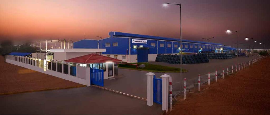 STATE OF THE ART Our Plant is located inside India s premier Industrial Park called ``Sri City. This is in close proximity to the Industrial and manufacturing metropolis Chennai, in Southern India.