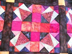 Creating a block Putting it all together Supplies: 1/4 yard or fat quarters of (10) or more different fabrics that